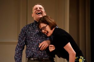 Nigel Lindsay and Elizabeth McGovern Photo