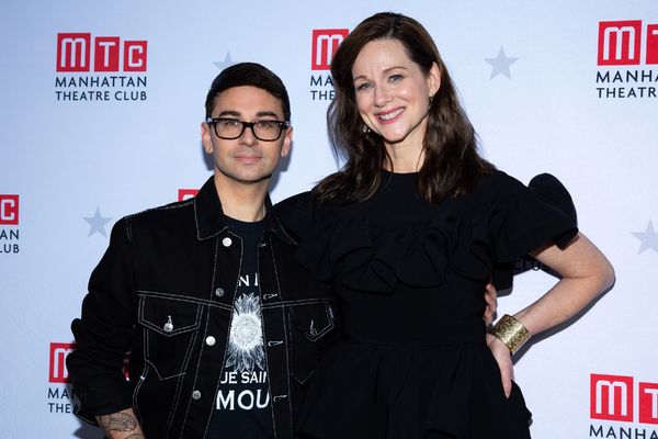 Christian Siriano, Laura Linney Photo