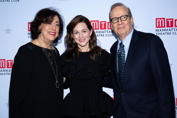 Lynne Meadow, Laura Linney, Barry Grove Photo