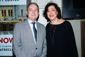 Nick Starr, Lynne Meadow @ BroadwayWorld Nick Starr, Lynne Meadow Photo