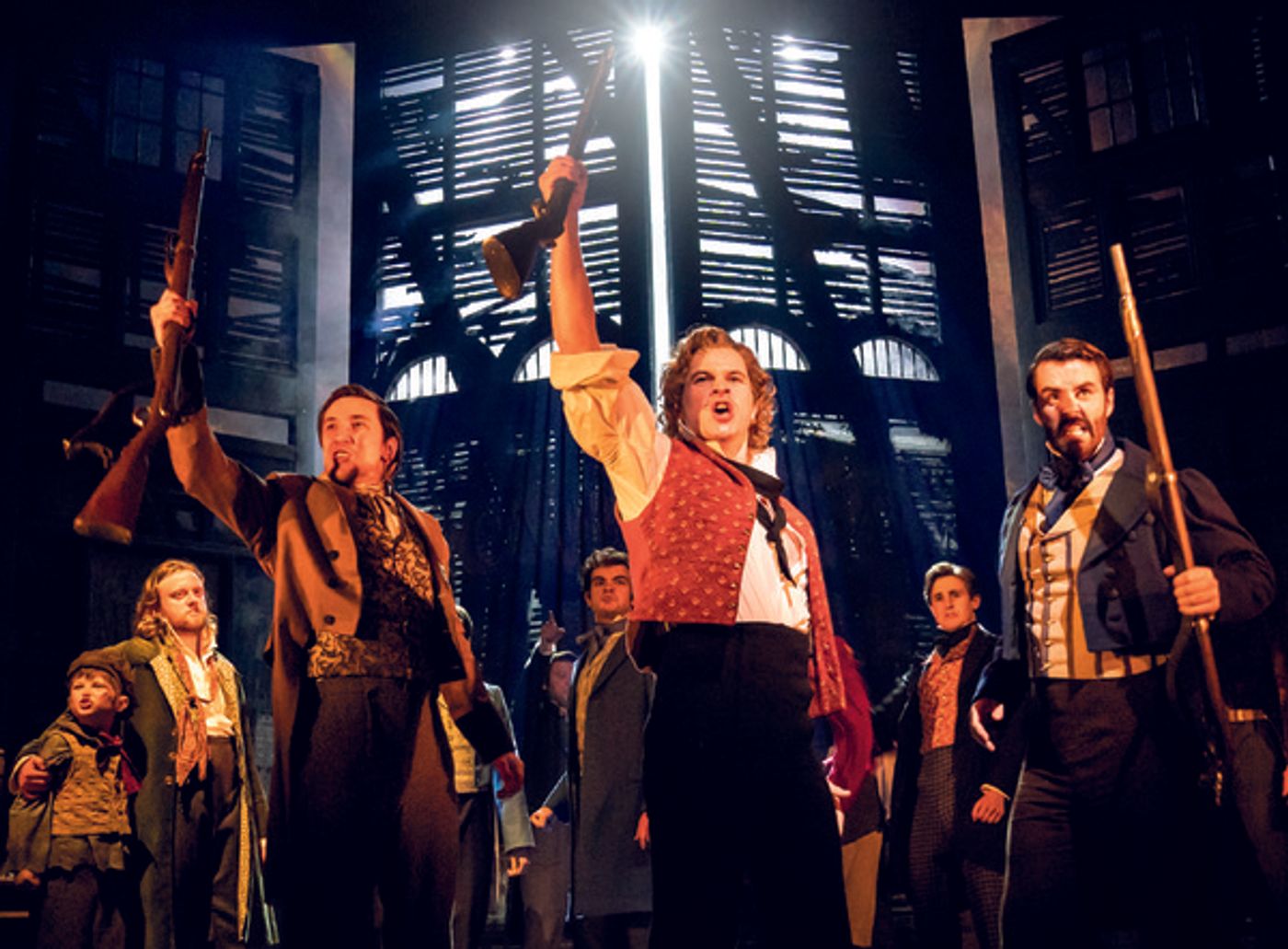 Photo Flash: First Look at the New London Production of LES MISERABLES and the Renovated Sondheim Theatre Photo Flash: First Look at the New London Production of LES MISERABLES and the Renovated Sondheim Theatre Image