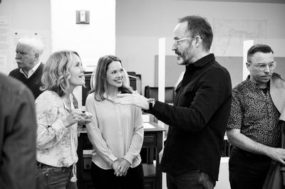 Erin Dilly, Laurie Veldheer, John Benjamin Hickey  Photo