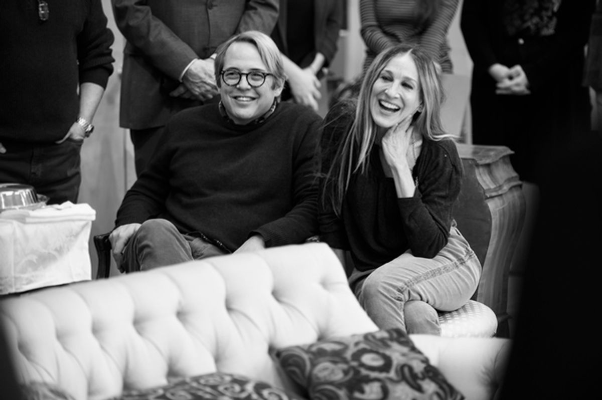 Matthew Broderick and Sarah Jessica Parker at 