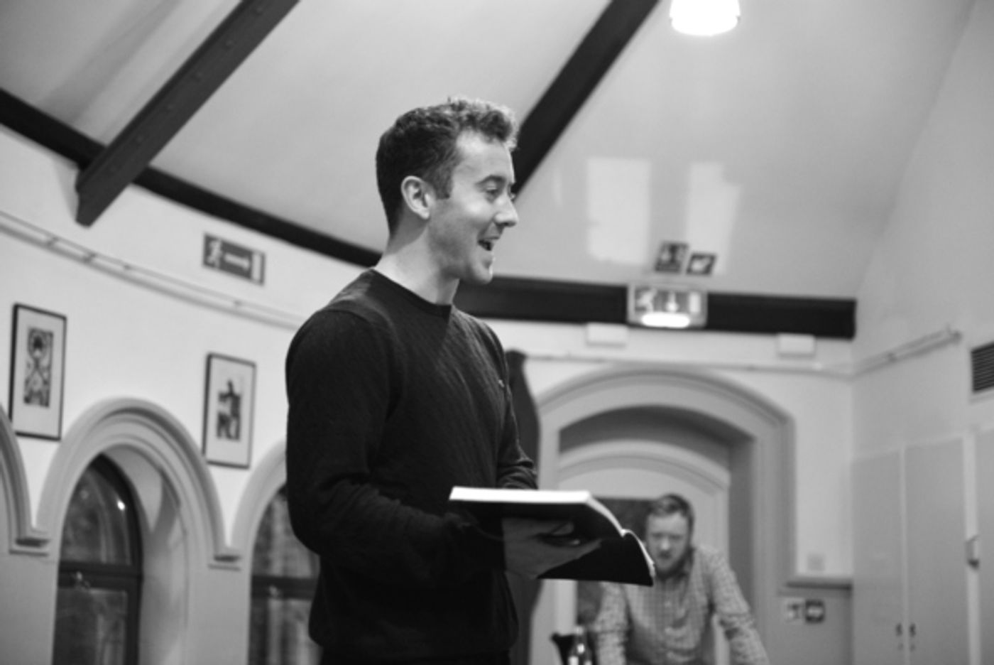Photo Flash: First Look at Rehearsal Photos of Bridewell Theatre's FOR THE SAKE OF ARGUMENT  Image