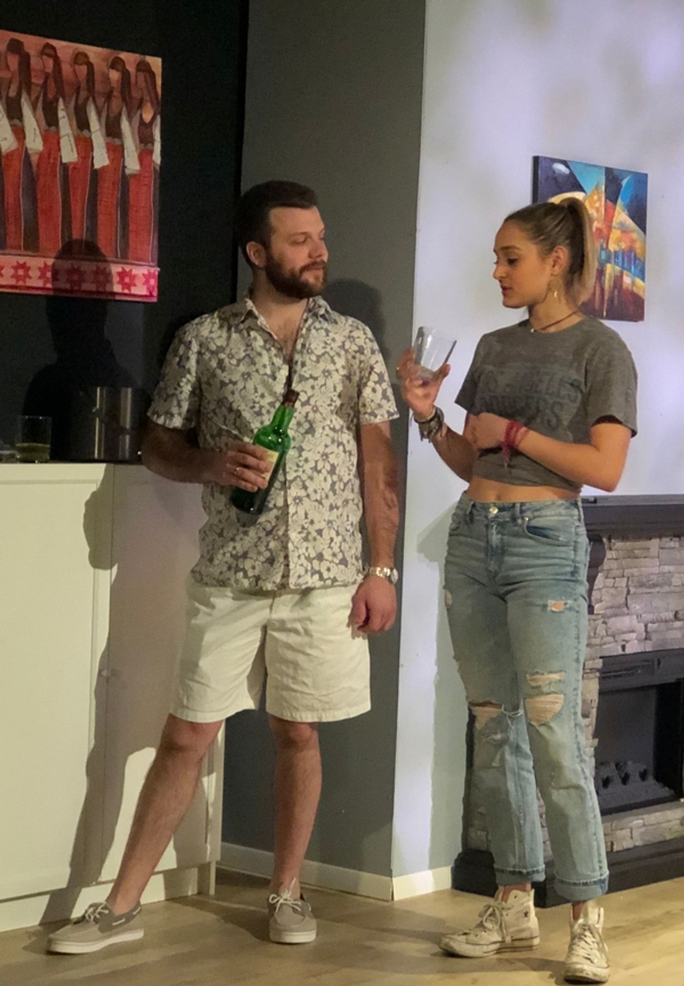 Photo Flash: English Language World Premiere of SUNDAY EVENING at Rose Valley Theatre Group  Image