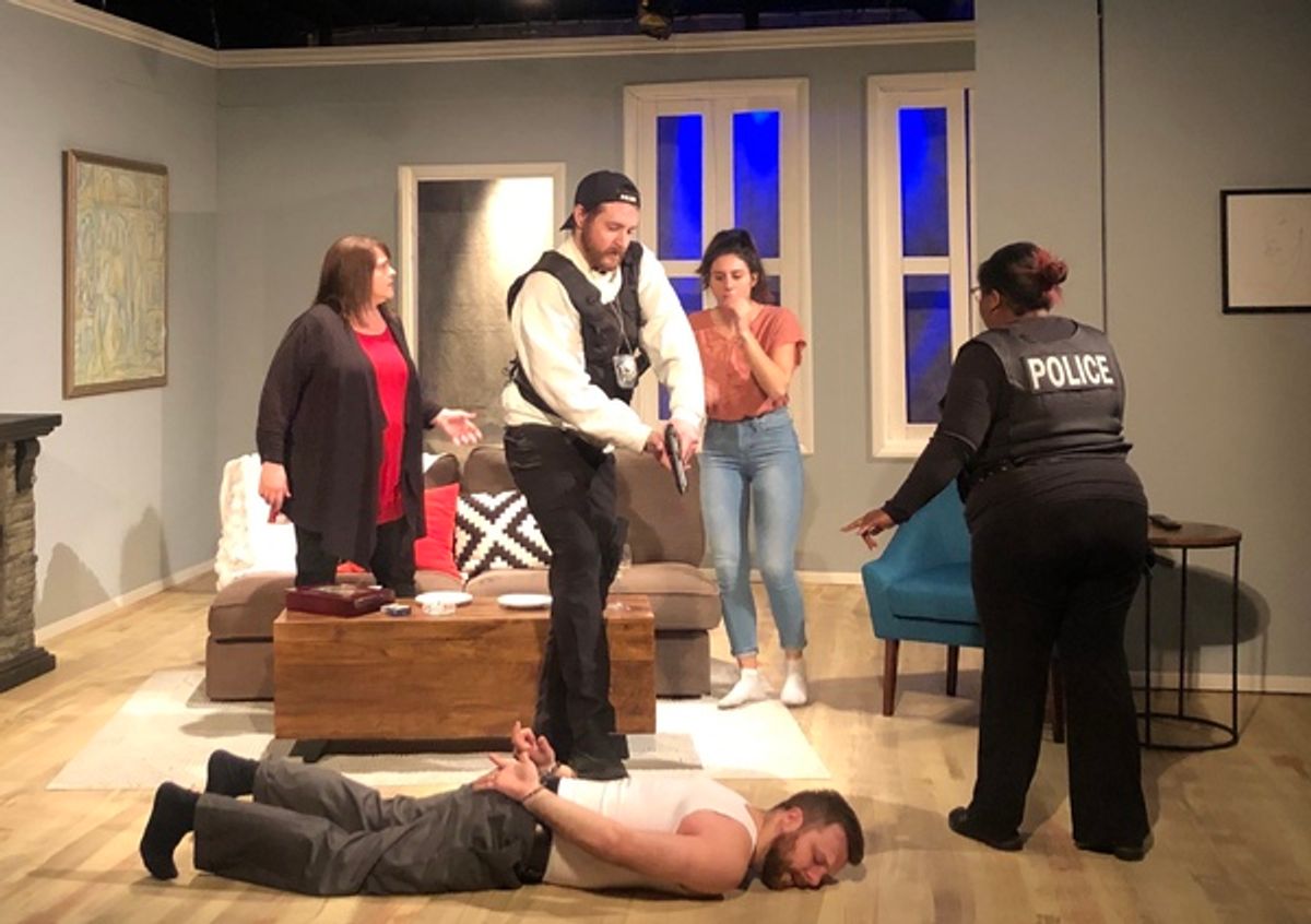 Maria Margaglione, Grant Johnson, Rachel Sepiashvili, Whitney Pipes and Logan Hulick at 