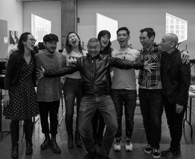 Lauren Yee, Chay Yew, Abraham Kim, Jane Lui, Courtney Reed, Moses Villarama, Joe Ngo  Photo