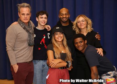 Michael Park, Ben Levi Ross, Maia Reficco, Brandon Victor Dixon Rachel Bay Jones and  Photo