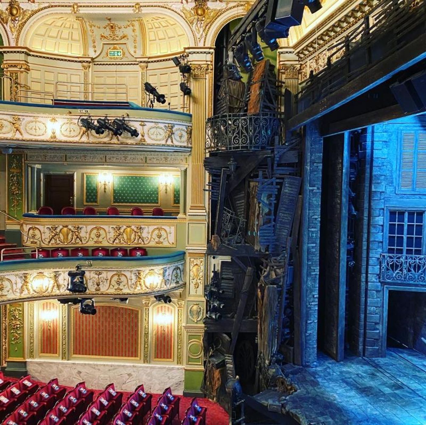 Photo Flash: Go Inside The Newly Refurbished Sondheim Theatre, Home To London's LES MISERABLES!  Image