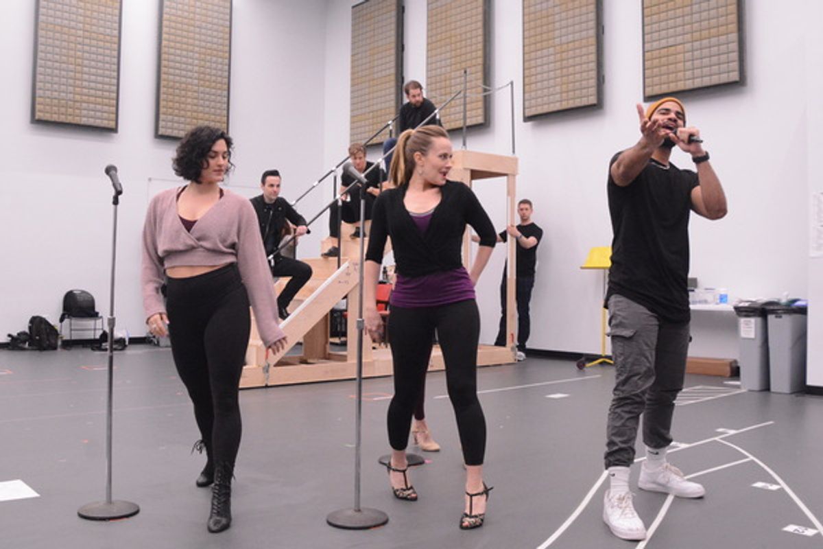 Alyssa Giannetti, Mamie Parris and Nicholas Edwards at 