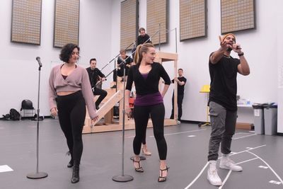 Alyssa Giannetti, Mamie Parris and Nicholas Edwards Photo