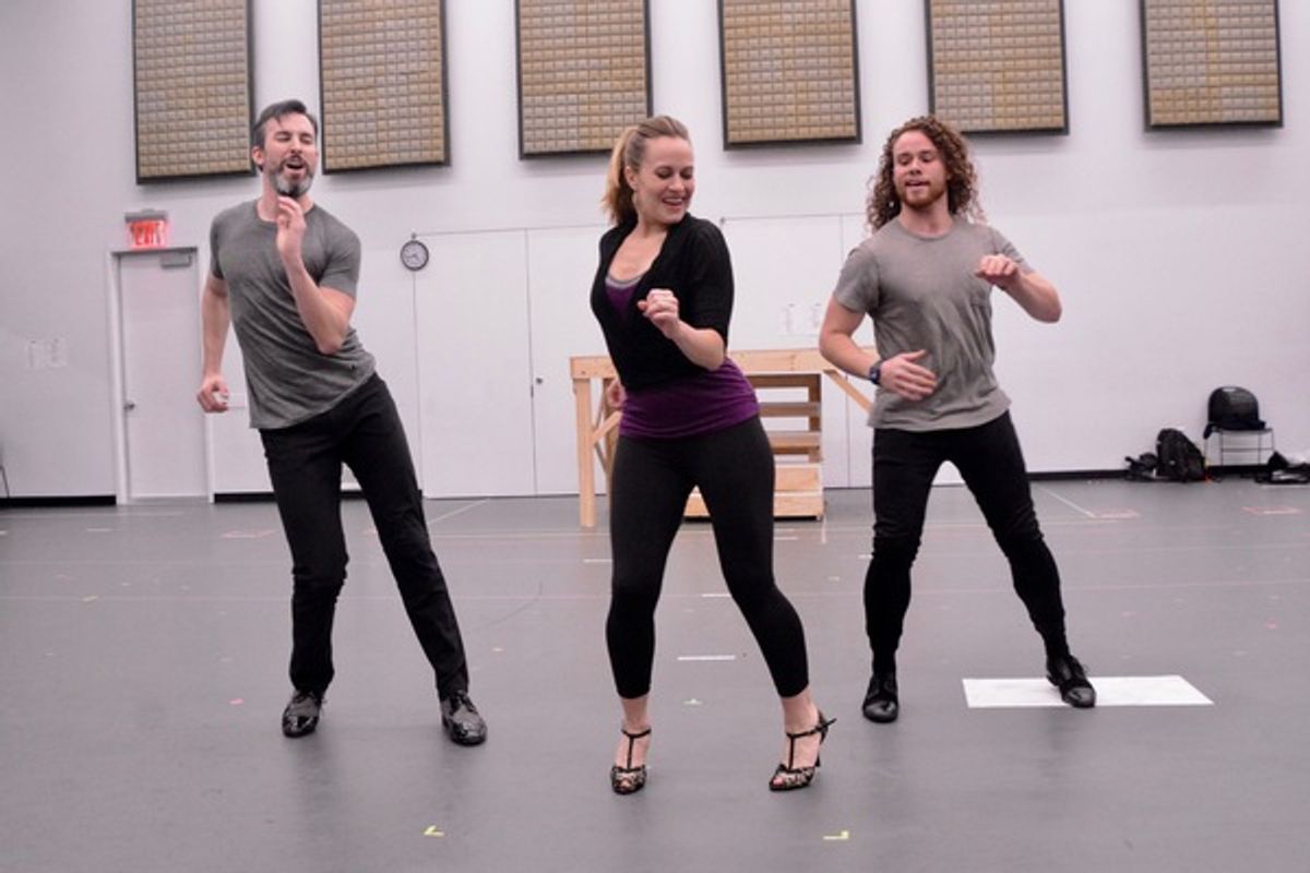 Dave Schoonover, Mamie Parris and Angel Lozada at 