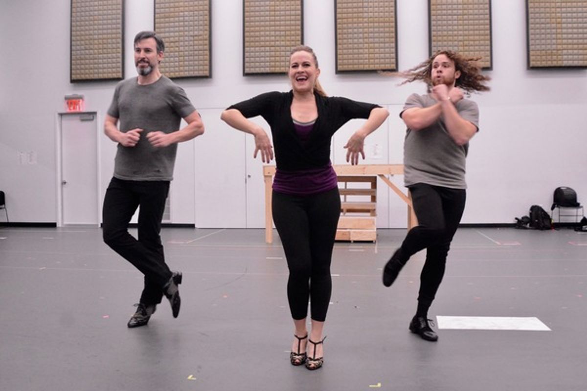 Dave Schoonover, Mamie Parris and Angel Lozada at 