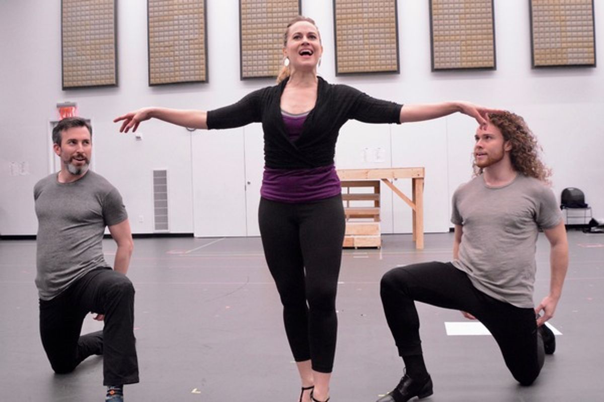 Dave Schoonover, Mamie Parris and Angel Lozada at 