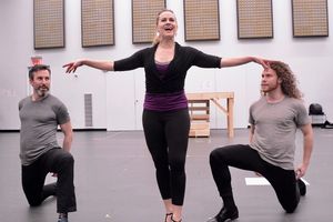 Dave Schoonover, Mamie Parris and Angel Lozada @ BroadwayWorld Dave Schoonover, Mamie Parris and Angel Lozada Photo