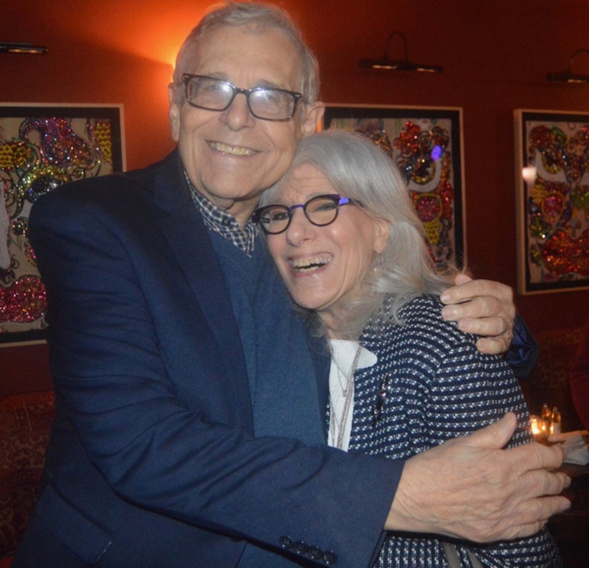 Producer Jamie DeRoy with Richard Maltby, Jr.  at 