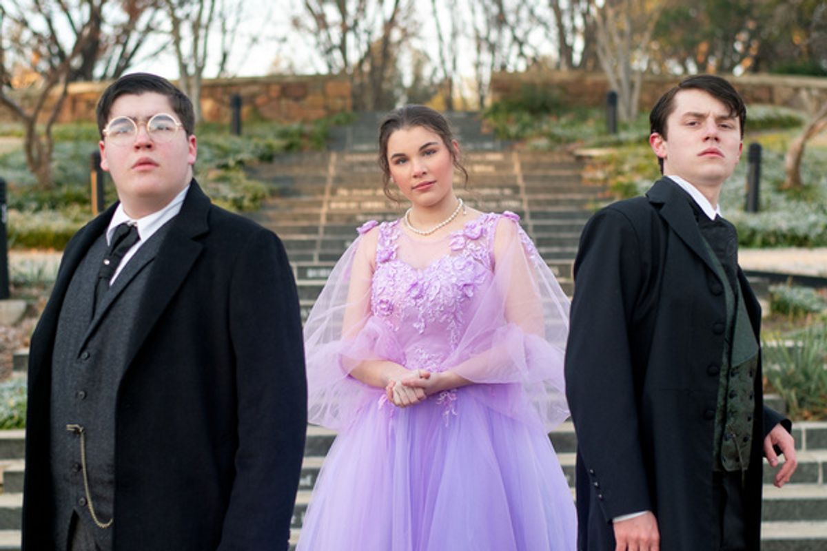 Nathan Rubens, Madeline Carter, and Ian Lawson at 