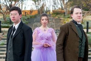 Adam Koch, Ashlyn Koford, and Luke Williams @ BroadwayWorld Adam Koch, Ashlyn Koford, and Luke Williams Photo