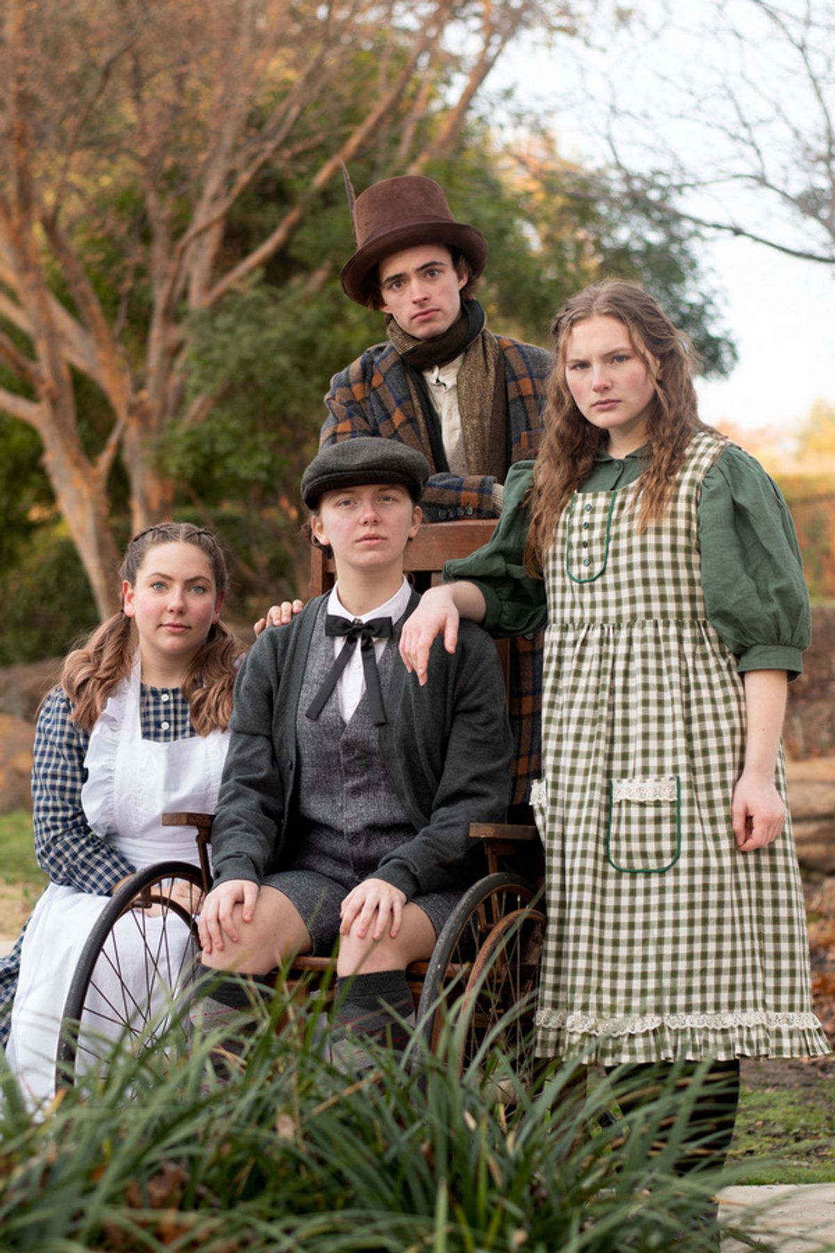 Camryn Smith, Alex Gray, Brayden Soffa, and Alexa Stratton at 