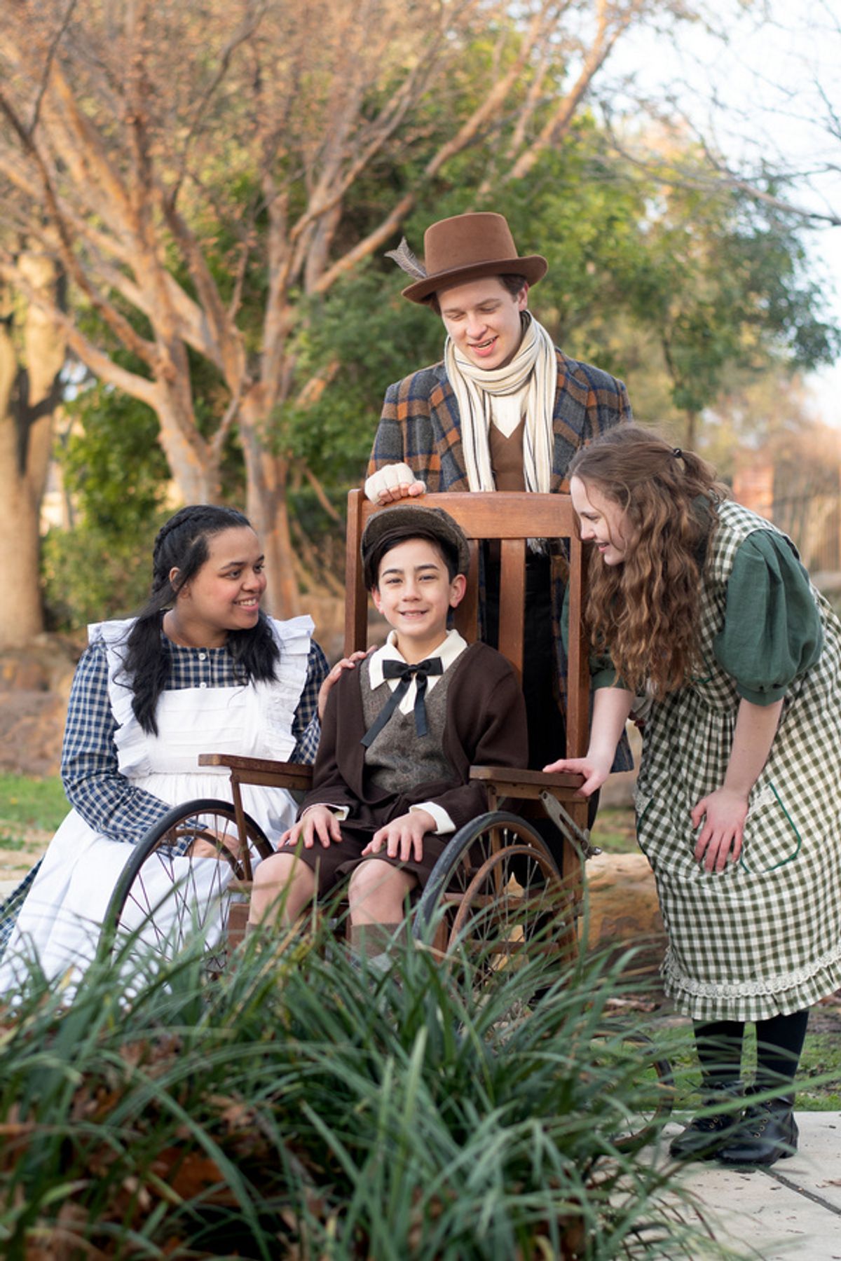 Marcy Bogner, Brendan Curran, Peyton Nicholson, and Samantha Stratton at 