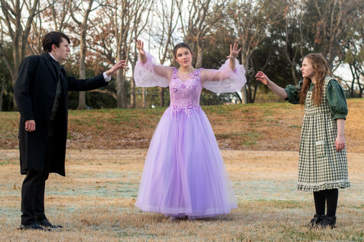 Ian Lawson, Madeline Carter, and Samantha Stratton at 