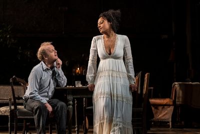 Toby Jones and Rosalind Eleazar Photo