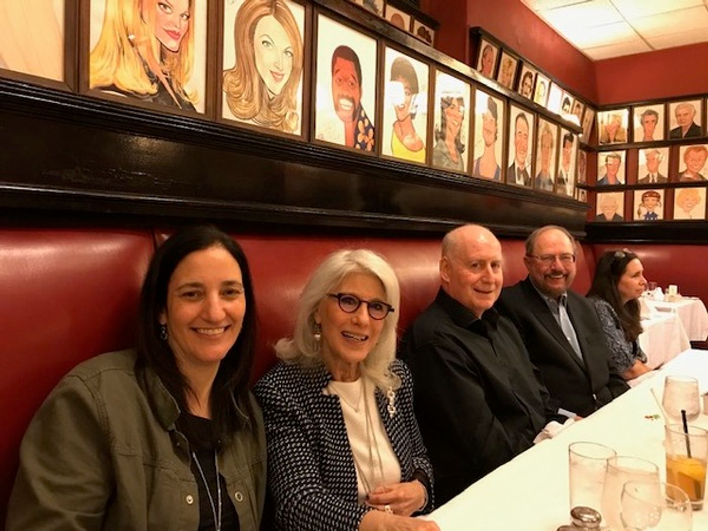Photo Flash: SAY GOODNIGHT, GRACIE Creatives Reunite at Sardi's  Image