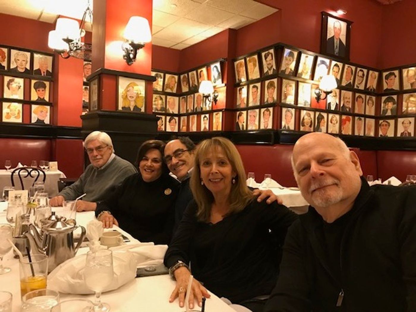 Photo Flash: SAY GOODNIGHT, GRACIE Creatives Reunite at Sardi's  Image