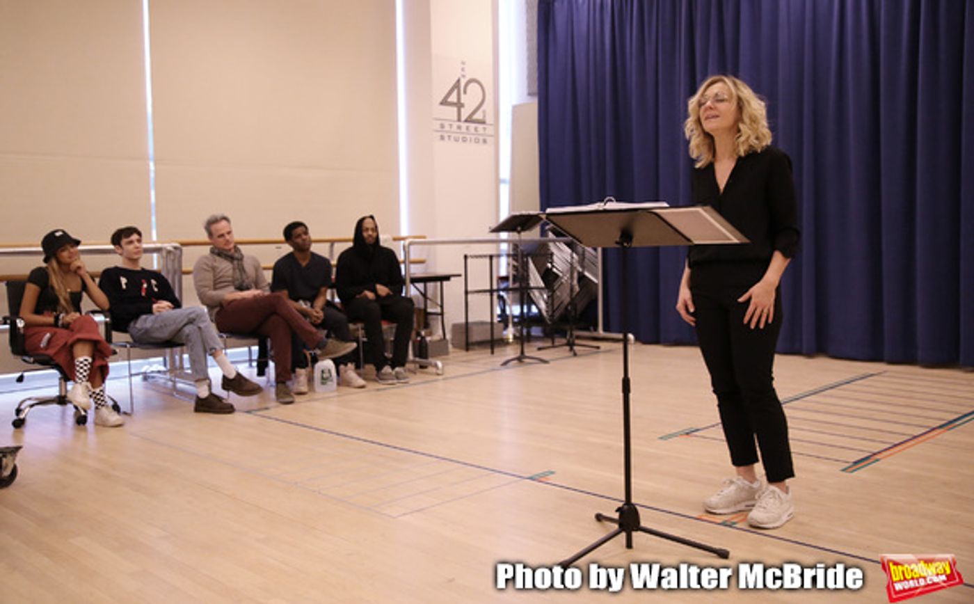 Photo Coverage: In Rehearsal with Rachel Bay Jones, Brandon Victor Dixon and the Cast of NEXT TO NORMAL  Image