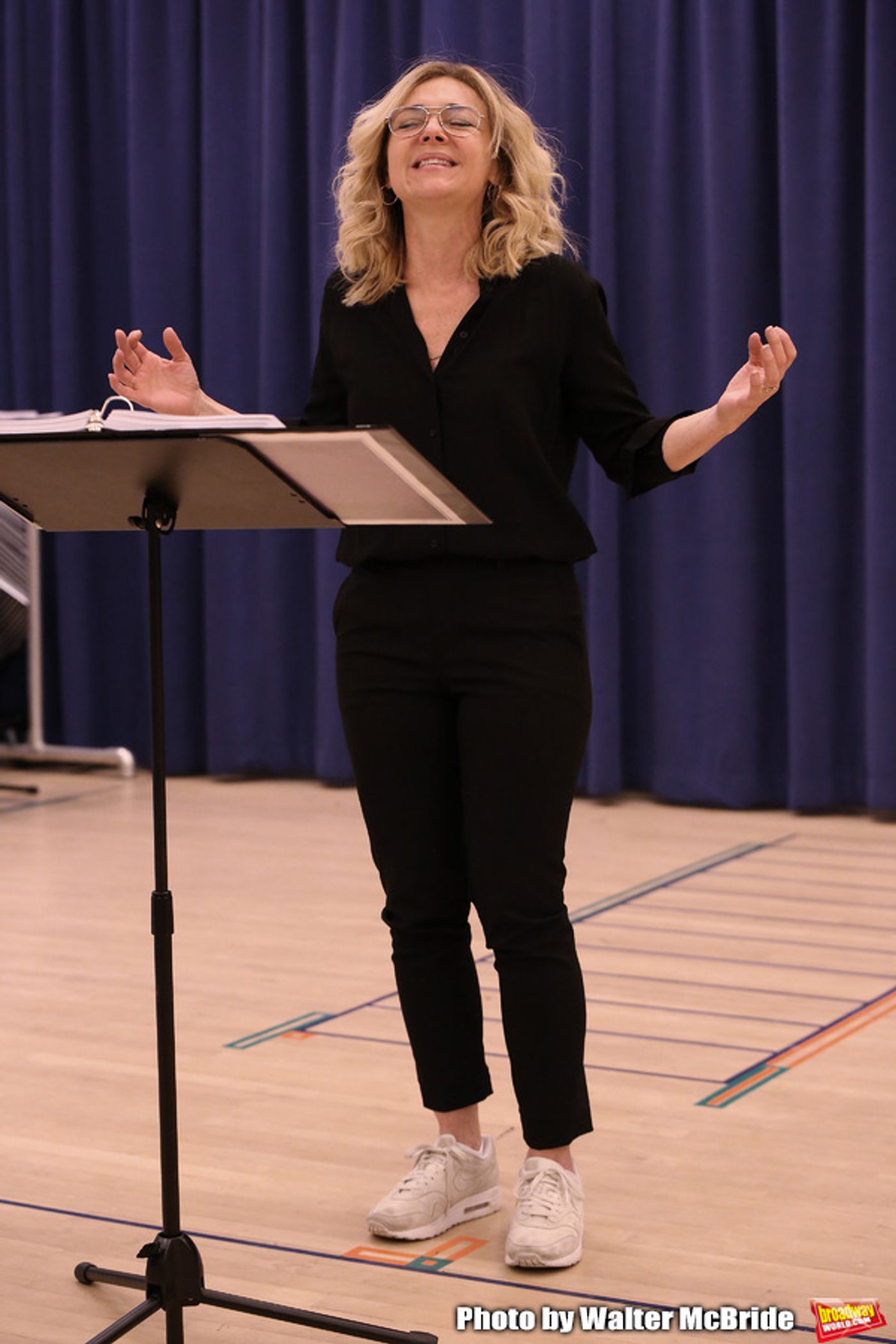 Photo Coverage: In Rehearsal with Rachel Bay Jones, Brandon Victor Dixon and the Cast of NEXT TO NORMAL  Image