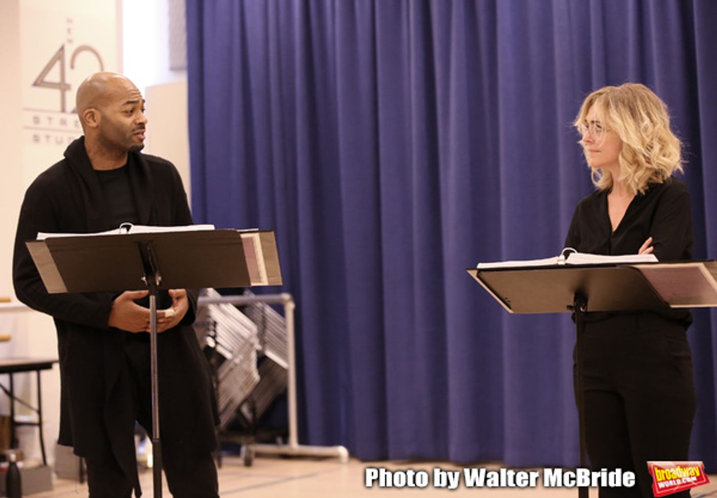 Photo Coverage: In Rehearsal with Rachel Bay Jones, Brandon Victor Dixon and the Cast of NEXT TO NORMAL  Image