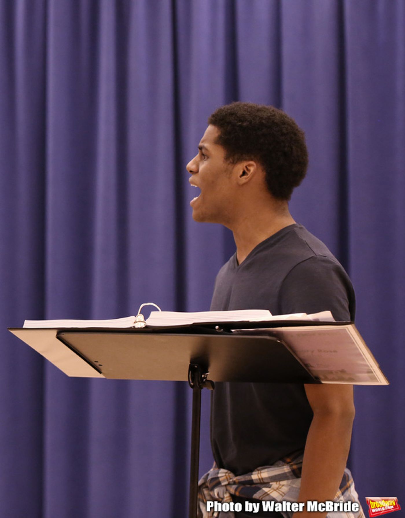 Photo Coverage: In Rehearsal with Rachel Bay Jones, Brandon Victor Dixon and the Cast of NEXT TO NORMAL  Image