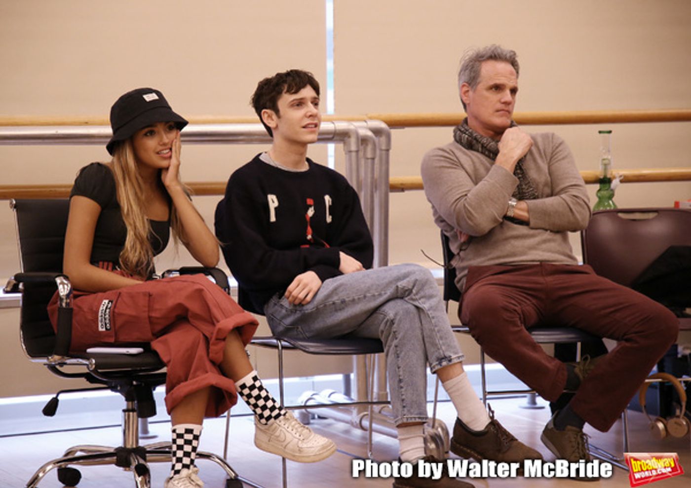Photo Coverage: In Rehearsal with Rachel Bay Jones, Brandon Victor Dixon and the Cast of NEXT TO NORMAL  Image