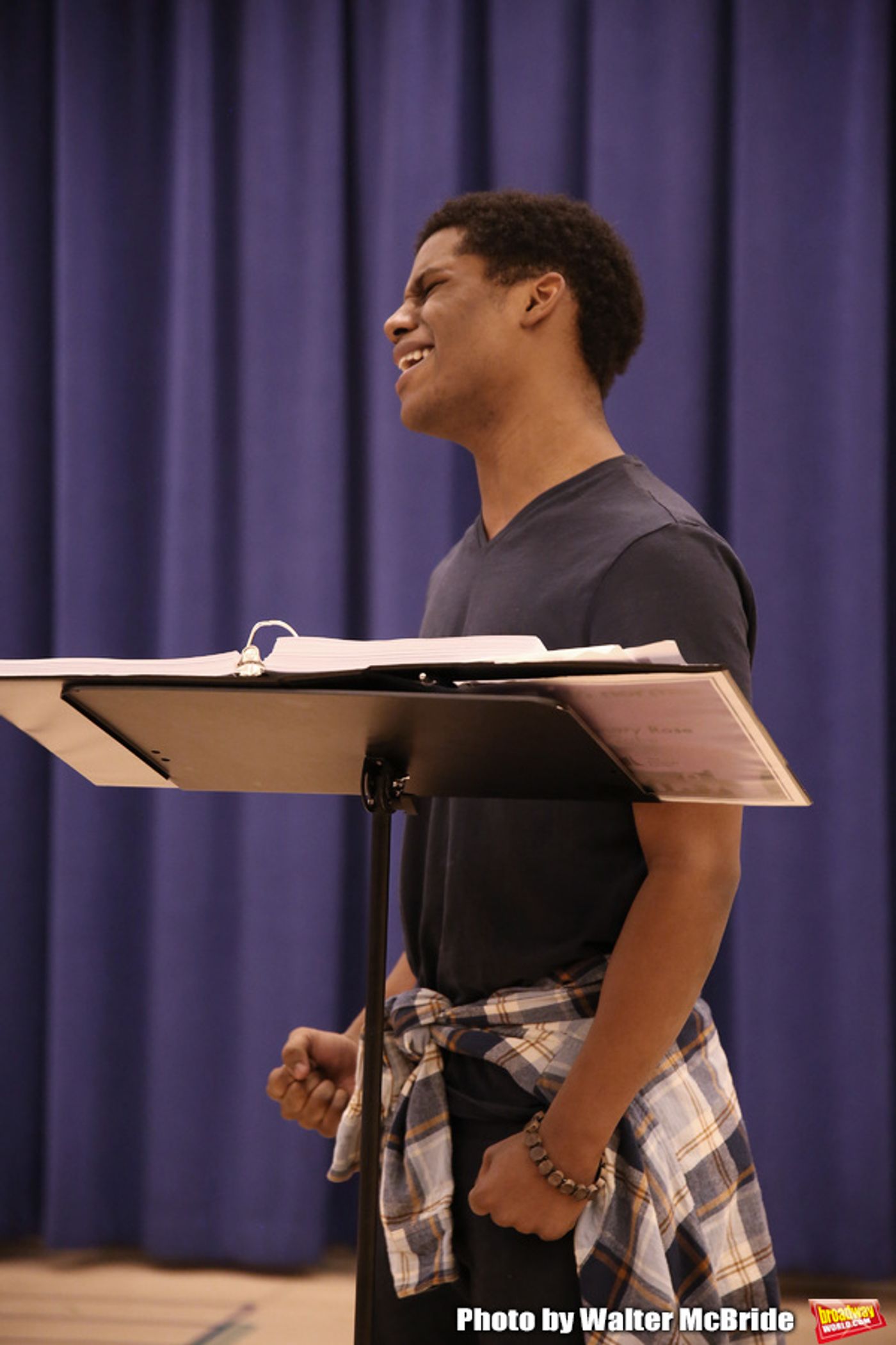 Photo Coverage: In Rehearsal with Rachel Bay Jones, Brandon Victor Dixon and the Cast of NEXT TO NORMAL  Image