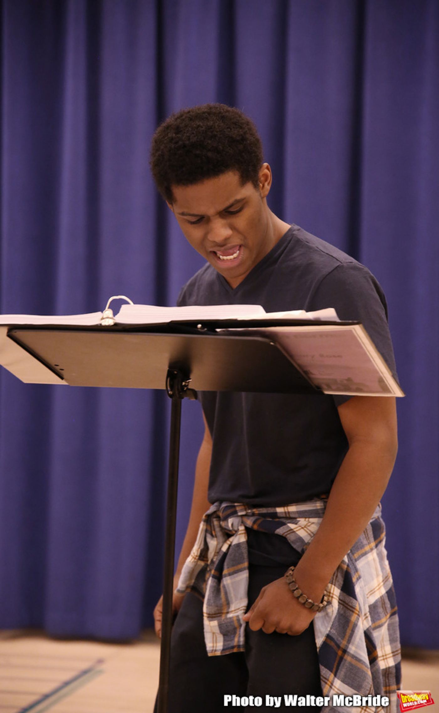 Photo Coverage: In Rehearsal with Rachel Bay Jones, Brandon Victor Dixon and the Cast of NEXT TO NORMAL  Image