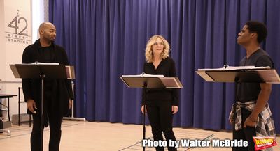 Brandon Victor Dixon, Rachel Bay Jones and Khamary Grant  Photo