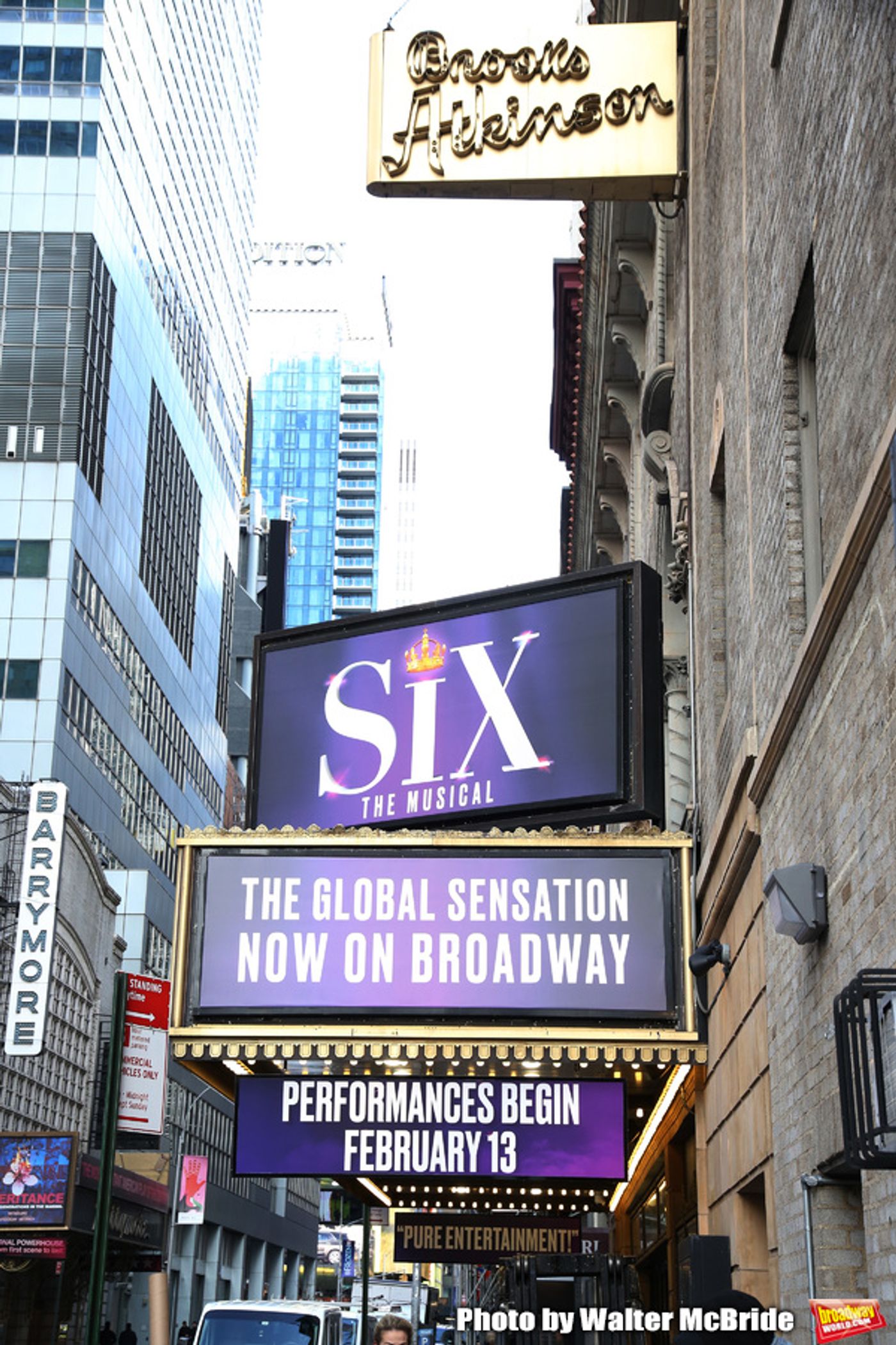 Up on the Marquee: SIX  Image