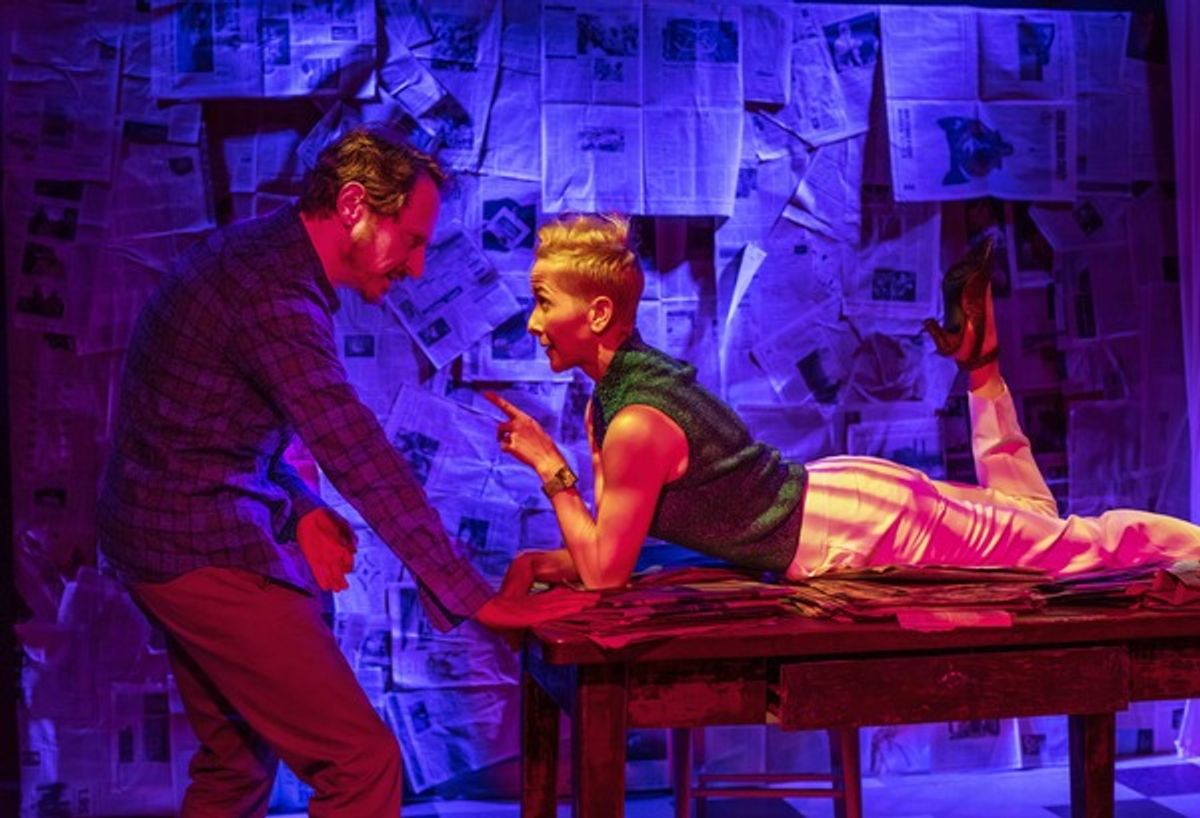 Leo Marks and Jocelyn Towne at 