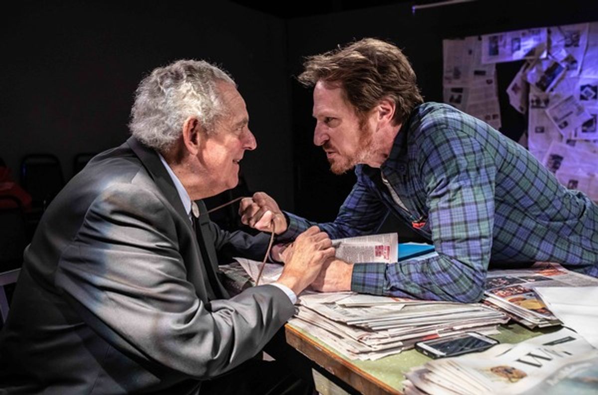 Peter Van Norden and Leo Marks at 