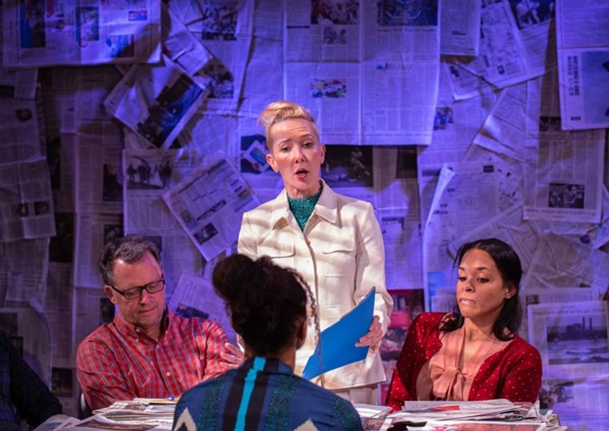 Steven Culp, Jocelyn Towne and Michelle Bonebright-Carter at 