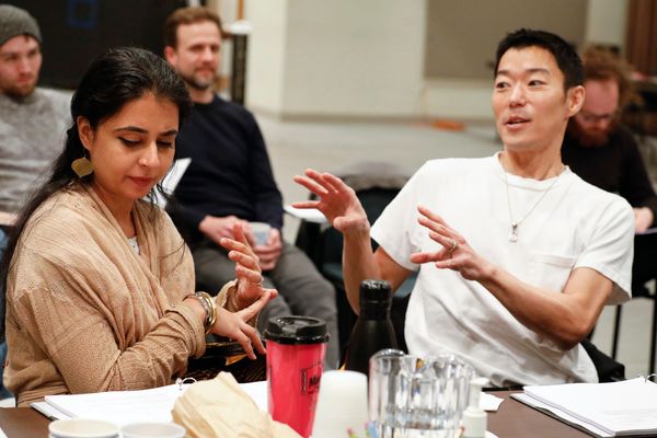  Mahira Kakkar and Aaron Yoo Photo