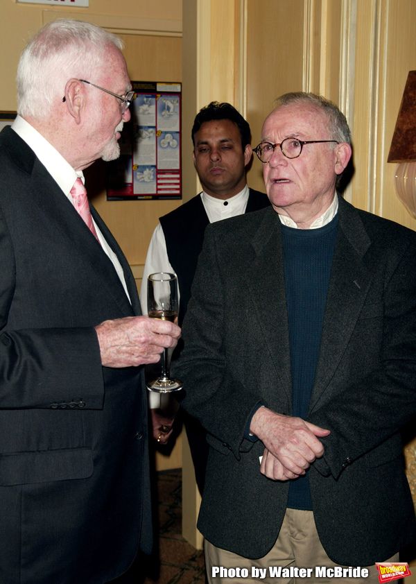 Frank Pierson ( President of the Academy Awards) and Buck Henry Attending a New York  Photo