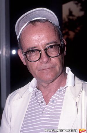 Buck Henry attends a movie premiere on September 6, 1988 in Los Angeles, California. Photo