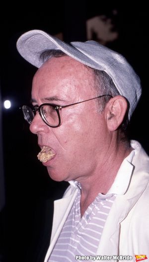 Buck Henry attends a movie premiere on September 6, 1988 in Los Angeles, California. Photo