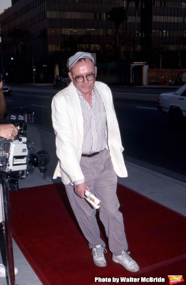 Buck Henry attends a movie premiere on September 6, 1988 in Los Angeles, California. Photo