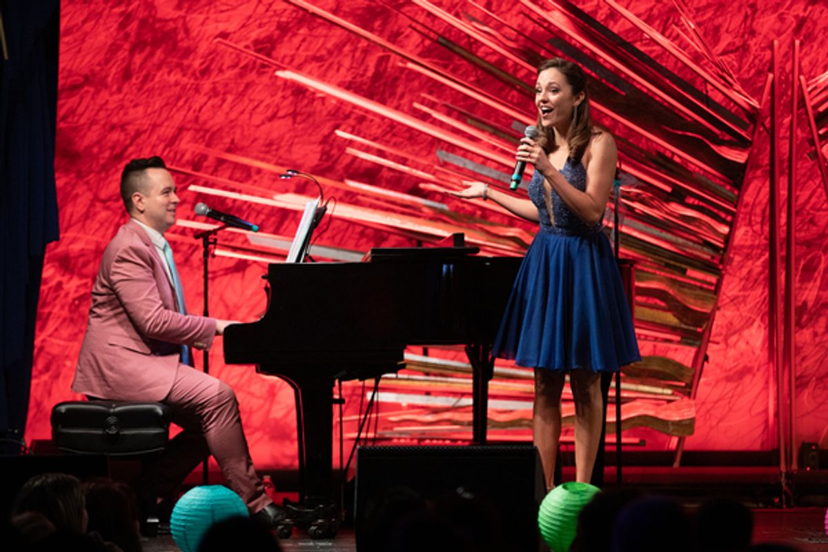  Benjamin Rauhala, Laura Osnes at 