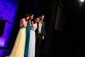 Susan Egan, Courtney Reed, Laura Osnes, and Adam J. Levy @ BroadwayWorld Susan Egan, Courtney Reed, Laura Osnes, and Adam J. Levy Photo