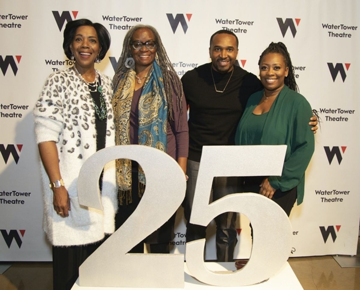 Phyllis Cicero, Vickie Washington, Jamall Houston, & Cherish Robinson at 