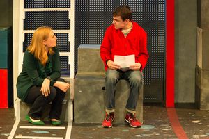 Samantha Corey and Michael Larson @ BroadwayWorld Samantha Corey and Michael Larson Photo