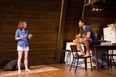 Dana Delany and Saamer Usmani  Photo
